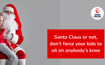 Santa Claus or not, don’t force your kids to sit on anybody’s knee